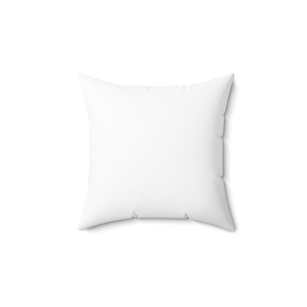 Spun Polyester Square Pillow – Crab Island Radio