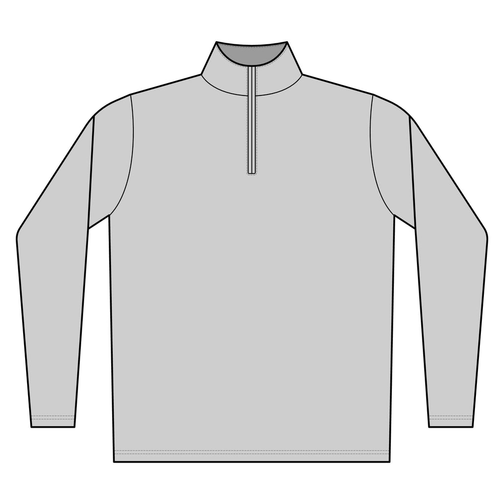 Men's Performance Mélange Quarter-Zip Pullover – Crab Island Radio
