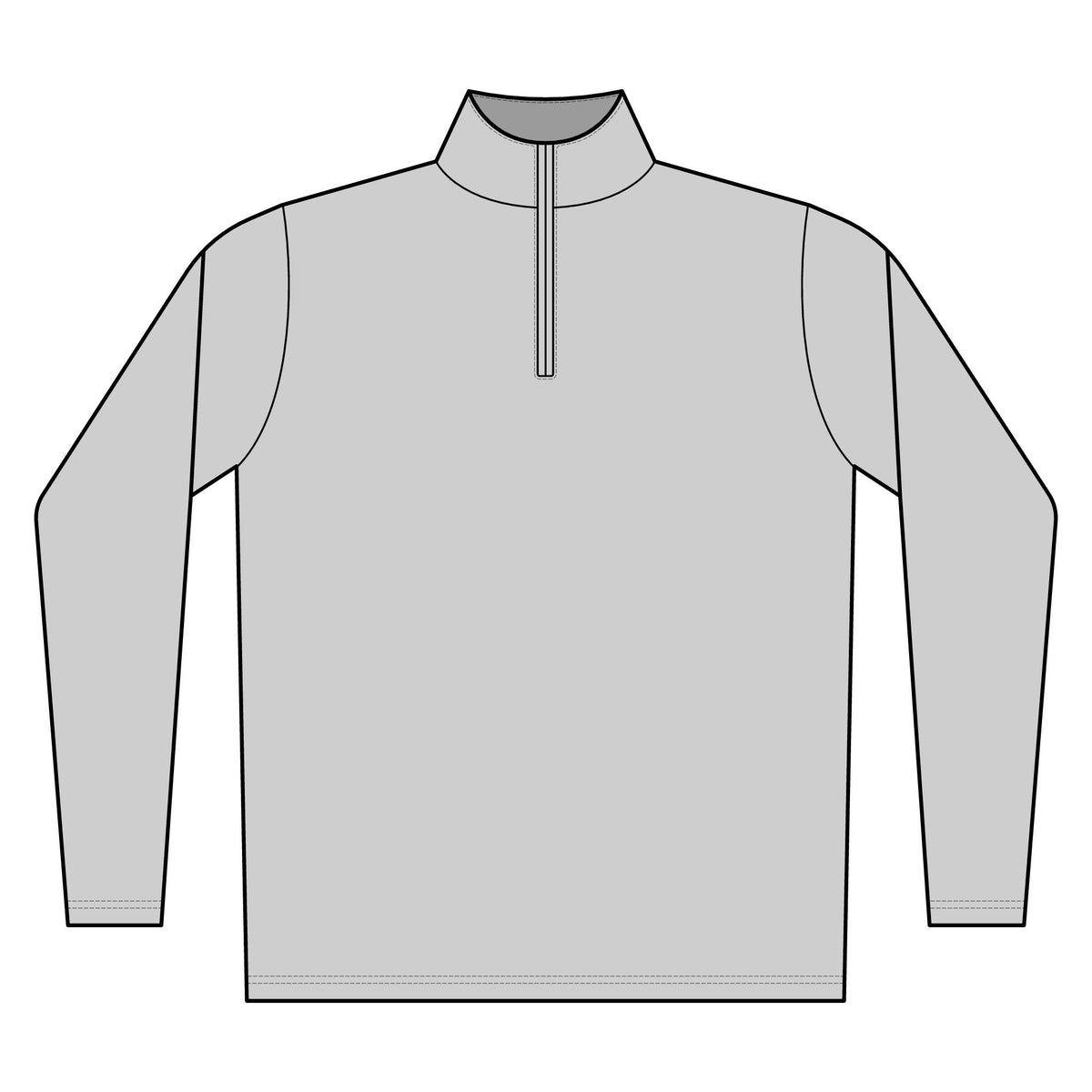 Men's Performance Mélange Quarter-Zip Pullover – Crab Island Radio
