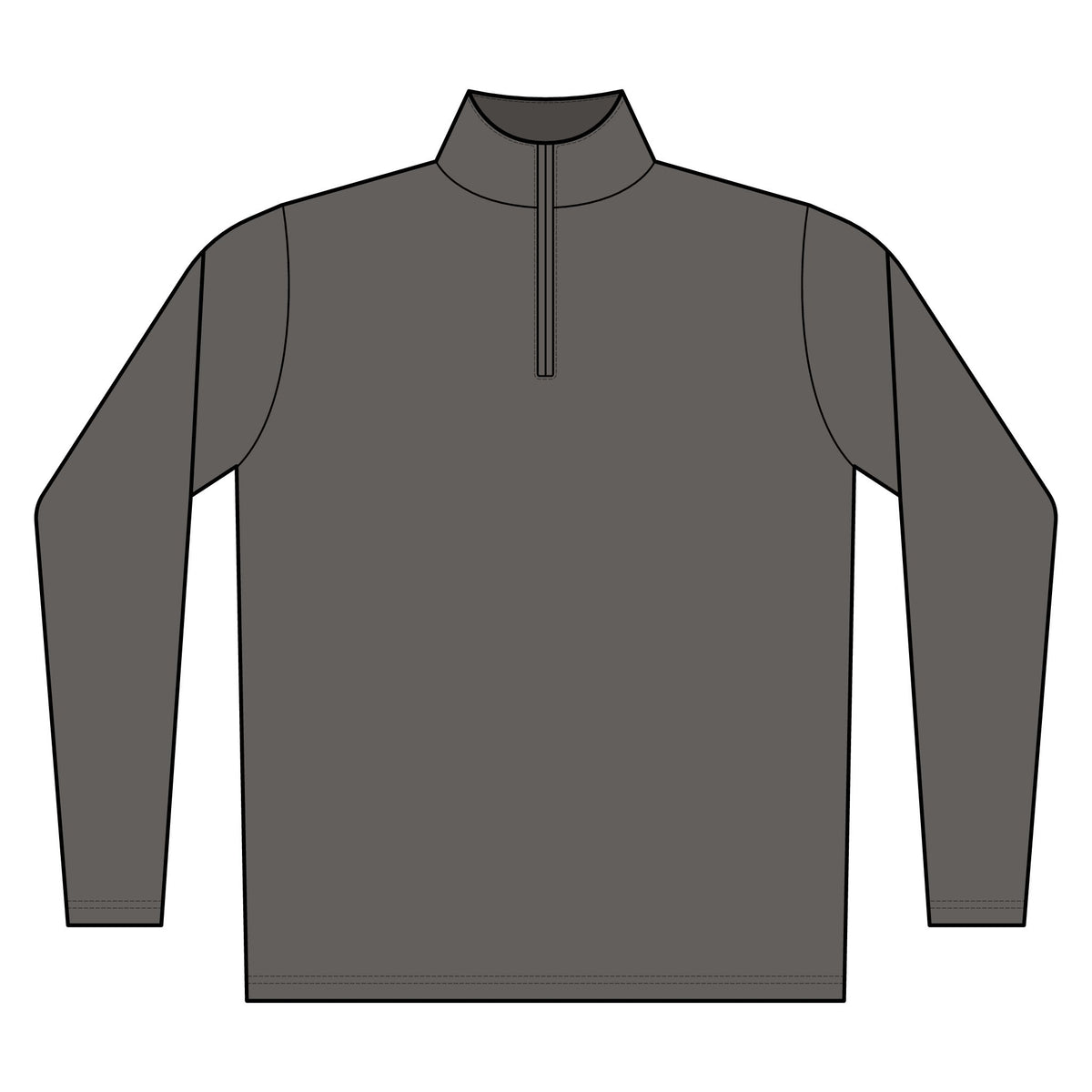 Men's Performance Mélange Quarter-Zip Pullover – Crab Island Radio