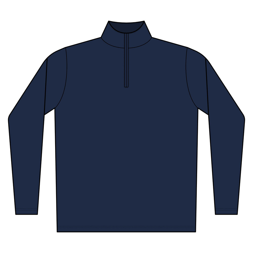 Men's Performance Mélange Quarter-Zip Pullover – Crab Island Radio