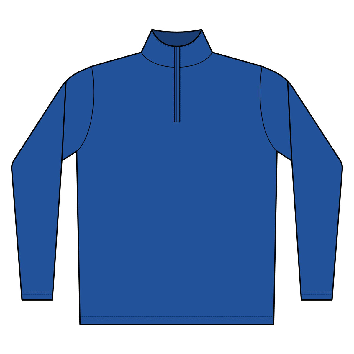 Men's Performance Mélange Quarter-Zip Pullover – Crab Island Radio
