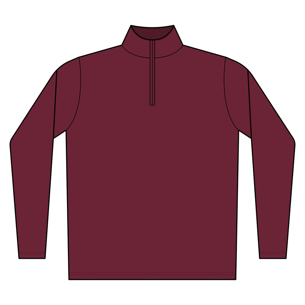 Men's Performance Mélange Quarter-Zip Pullover – Crab Island Radio