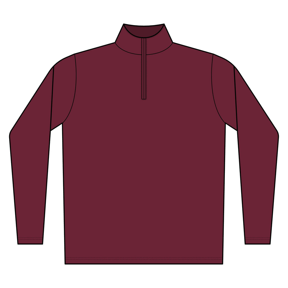 Men's Performance Mélange Quarter-Zip Pullover – Crab Island Radio
