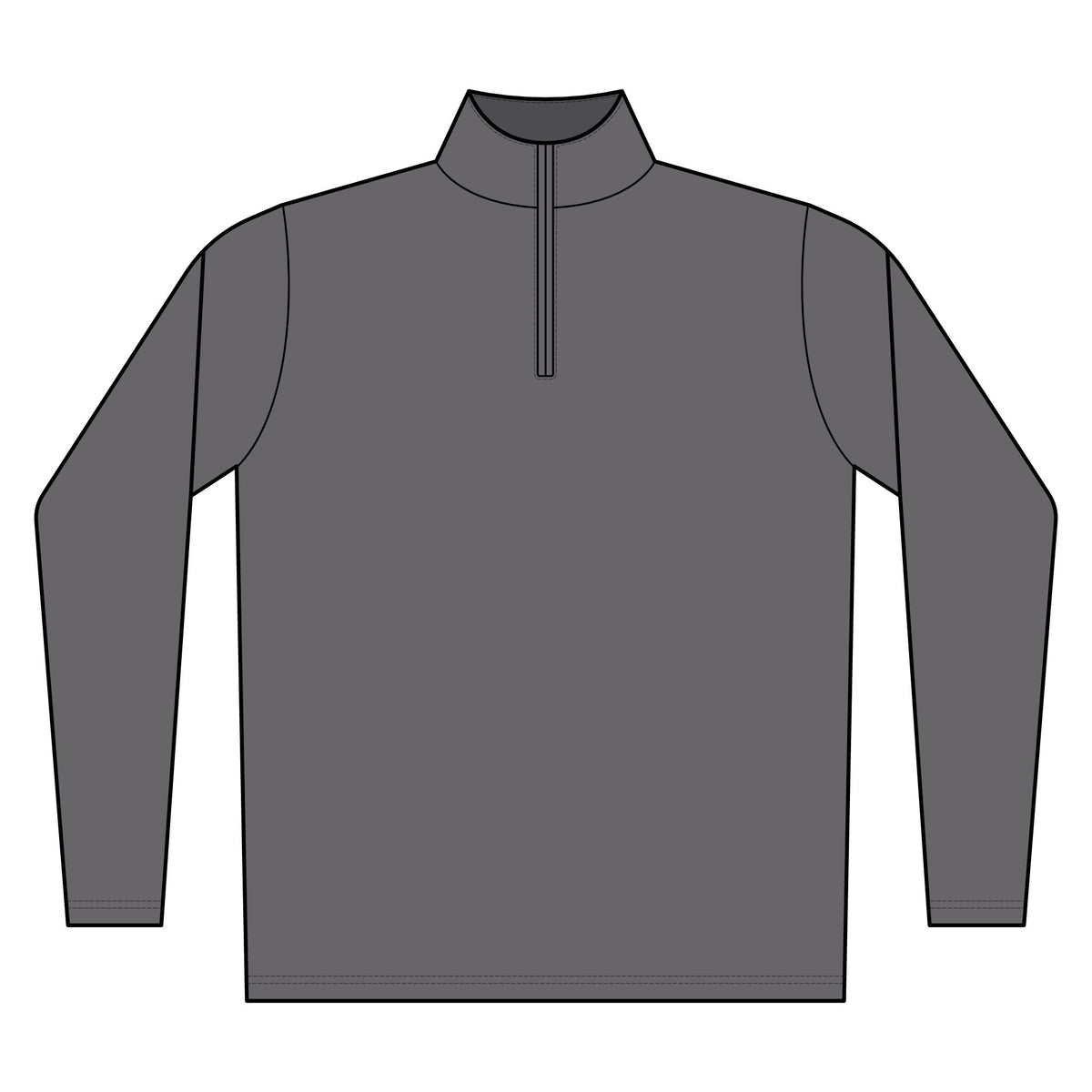 Men's Performance Mélange Quarter-Zip Pullover – Crab Island Radio