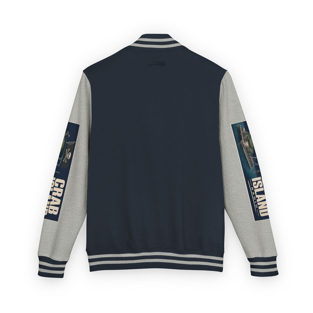 Unisex Heavyweight Letterman Jacket – Crab Island Radio