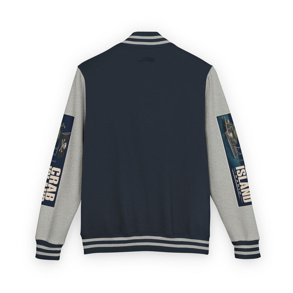 Unisex Heavyweight Letterman Jacket – Crab Island Radio