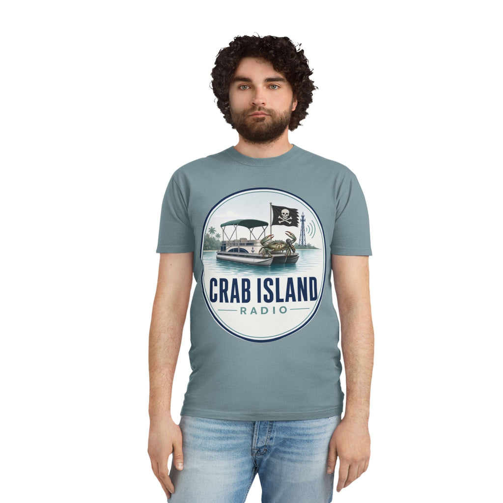 Unisex Faded Shirt – Crab Island Radio