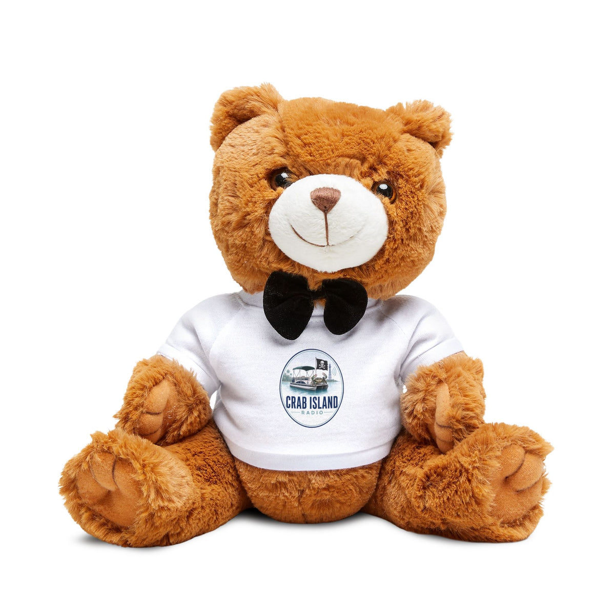 Teddy Bear with T-Shirt – Crab Island Radio