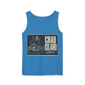 Crab Island Radio Men's Pirate Crab Tank Top - Royal Caribe