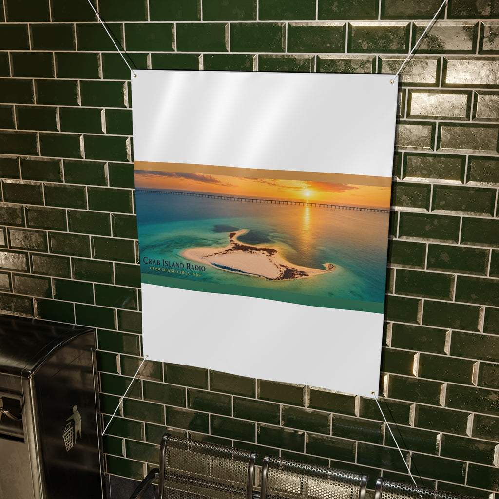 Matte Banner – Island Sunset