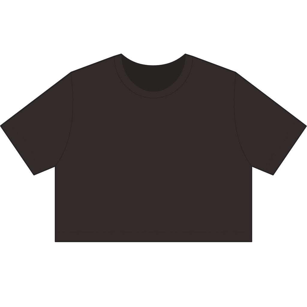 Women's Stone Wash Heavy Crop – Island Sunset