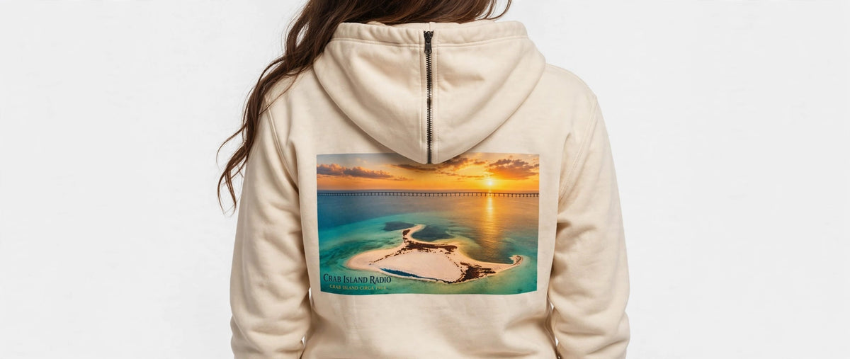 Crab Island Radio Women's Island Zip Hoodie